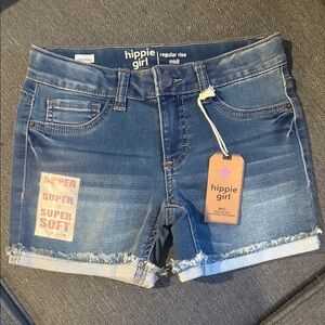 Hippie girl Midi Shorts - Regular Rise